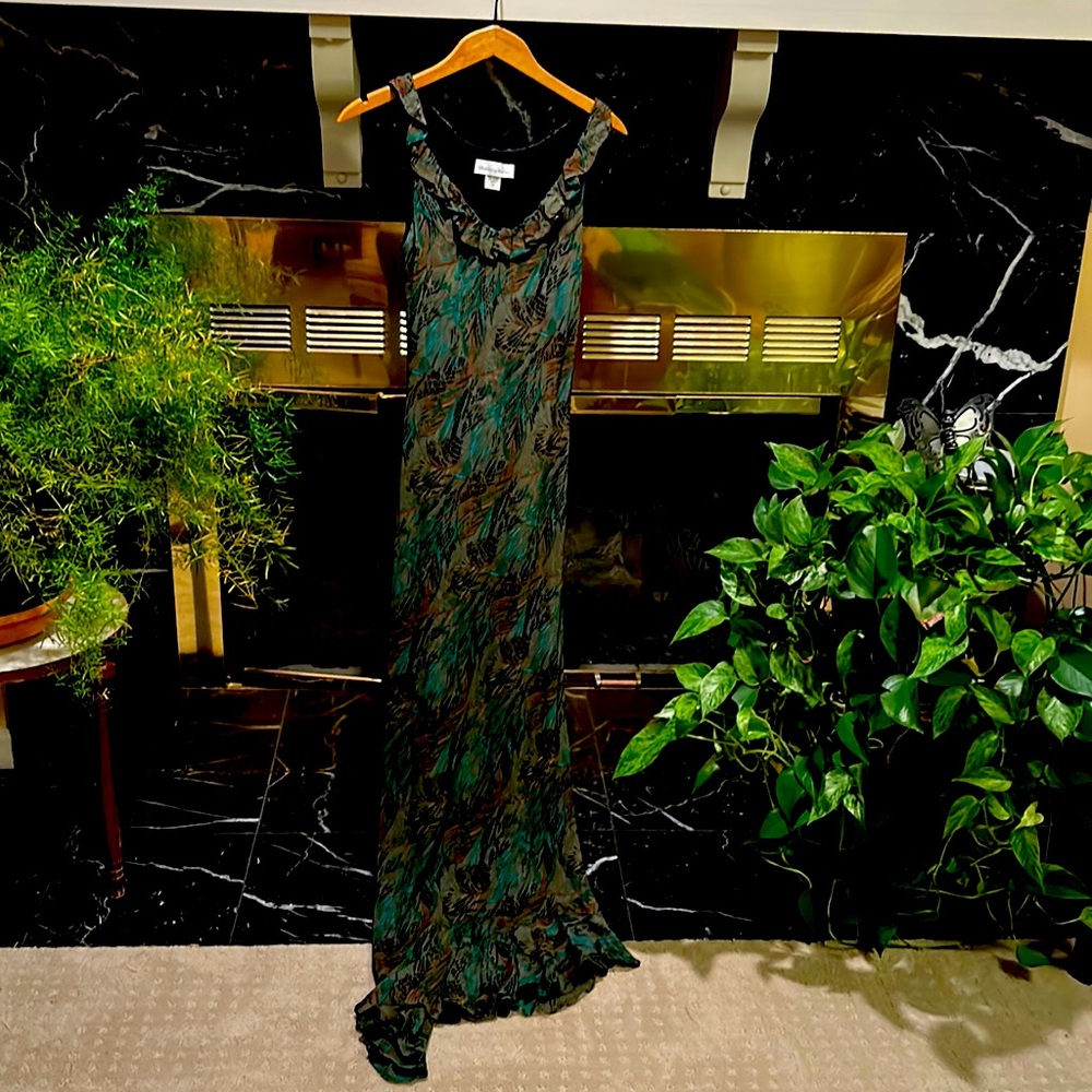 100% silk dress